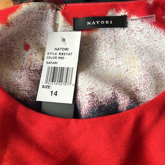 Natori Safari sarong dress - Picture 3 of 3